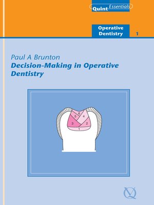 cover image of Decision-Making in Operative Dentistry
